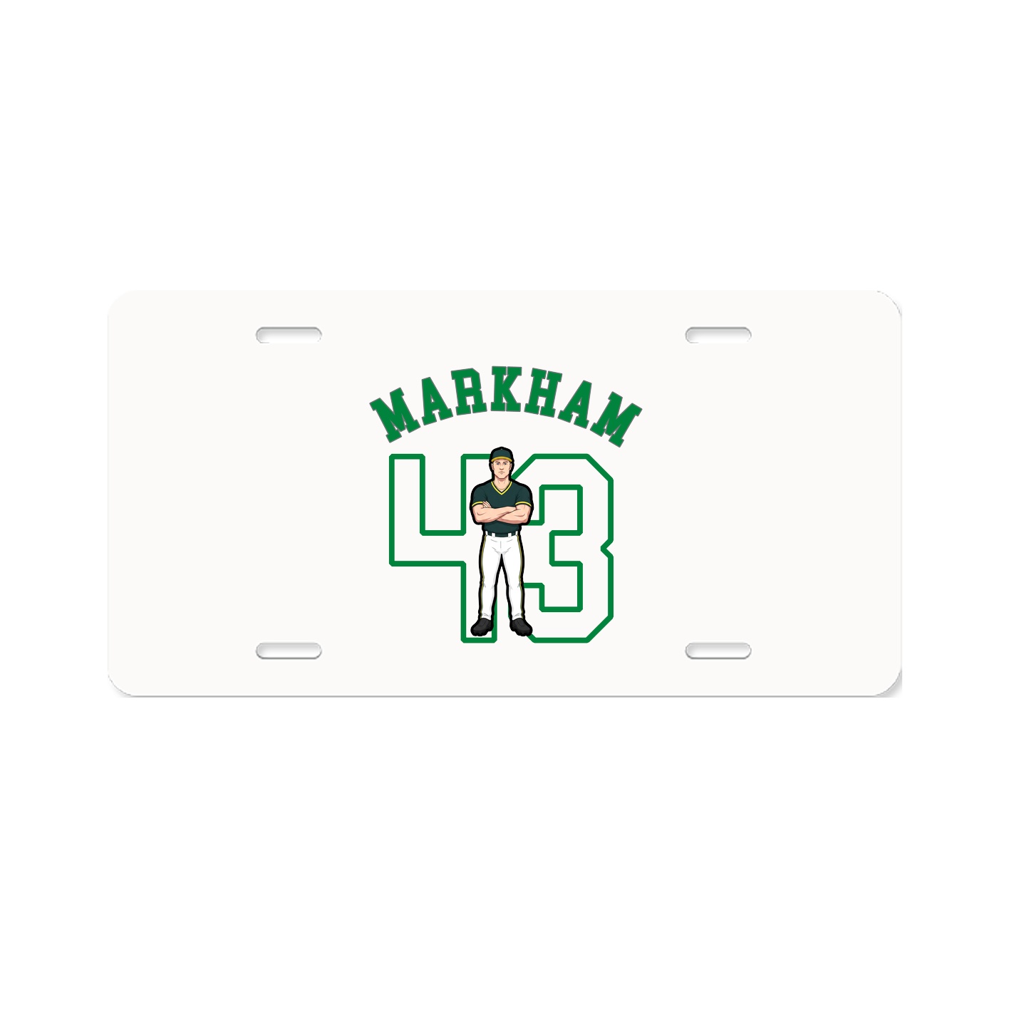 License Plate — Shirsey Arch in Classic
