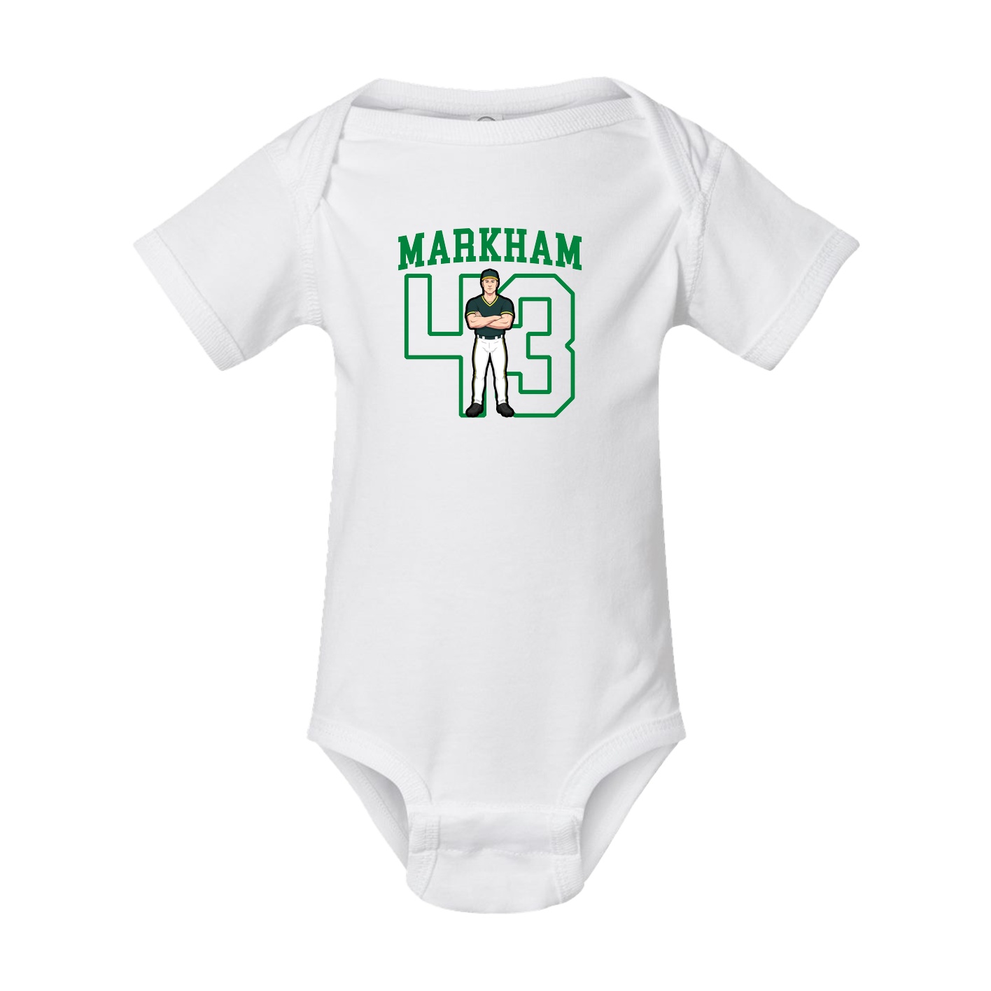 Baby Onesie — Shirsey in White
