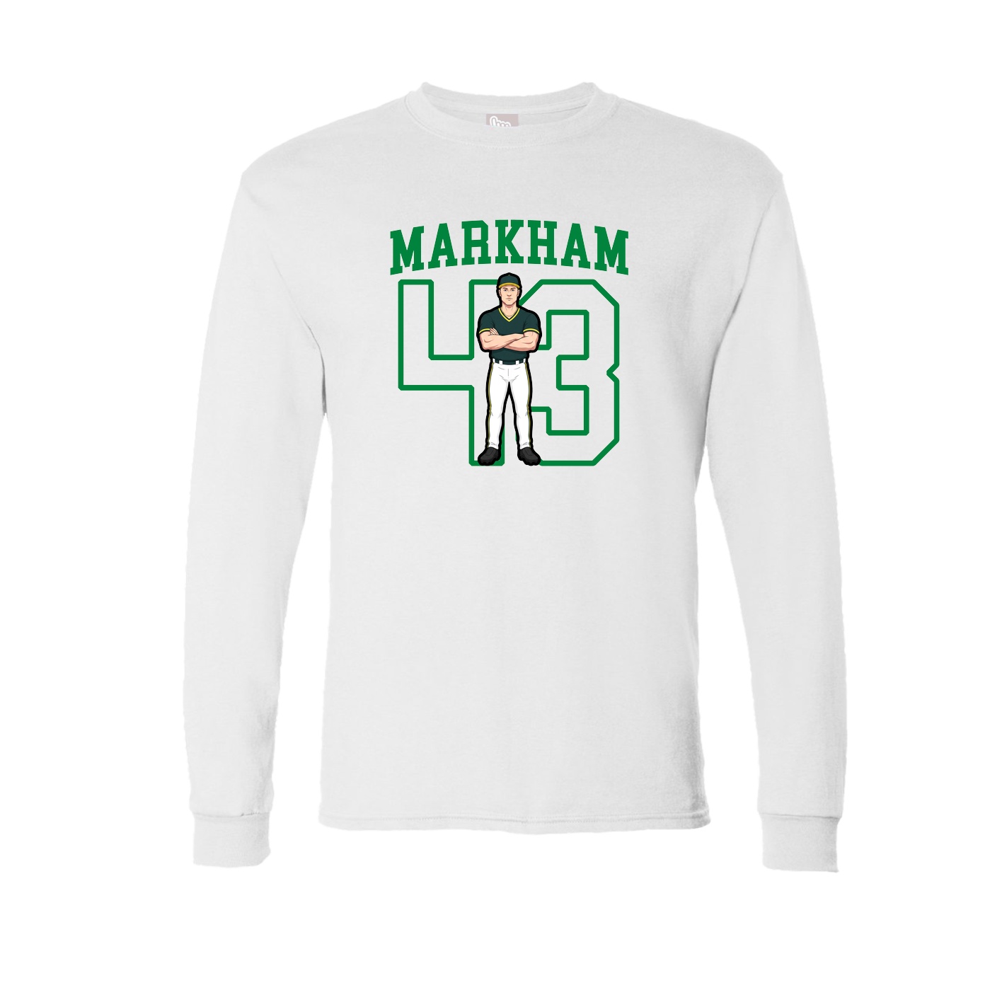 Long Sleeve Tee — Shirsey in White