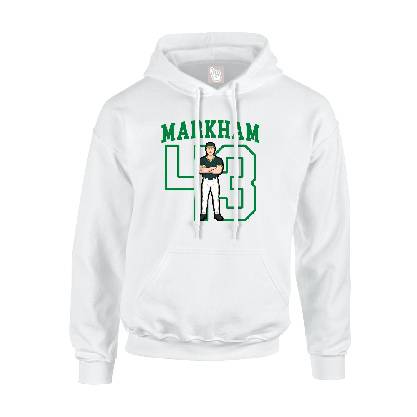 Youth Hoodie — Shirsey in White