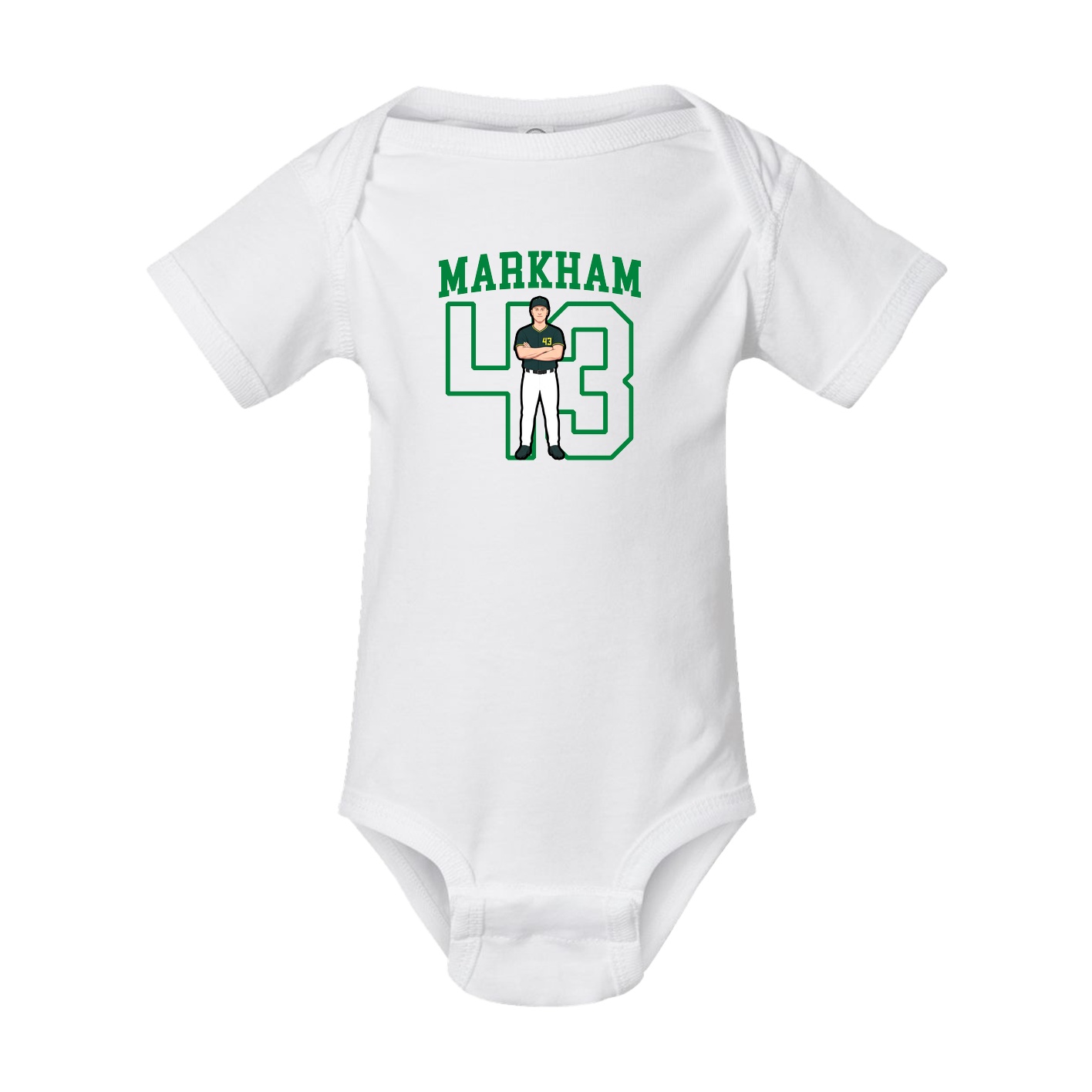 Baby Onesie — Shirsey in White