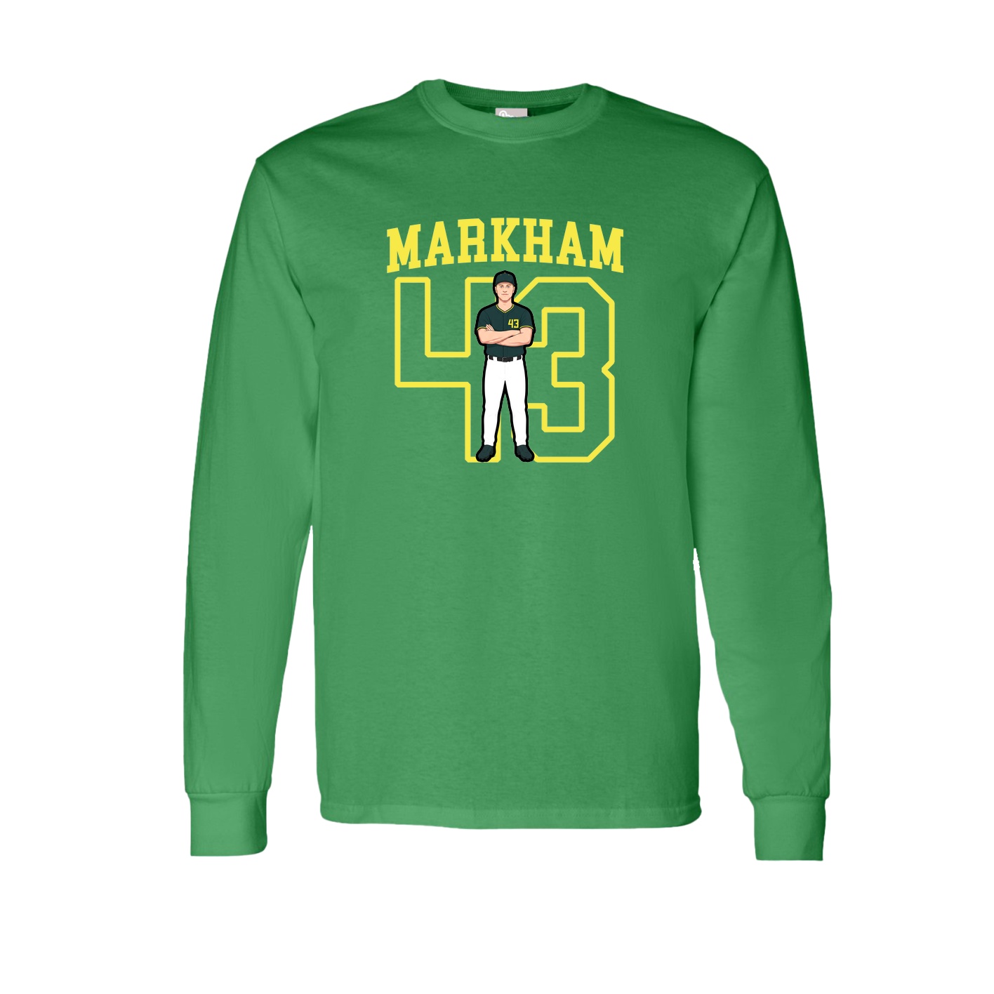 Long Sleeve Tee — Shirsey in Green
