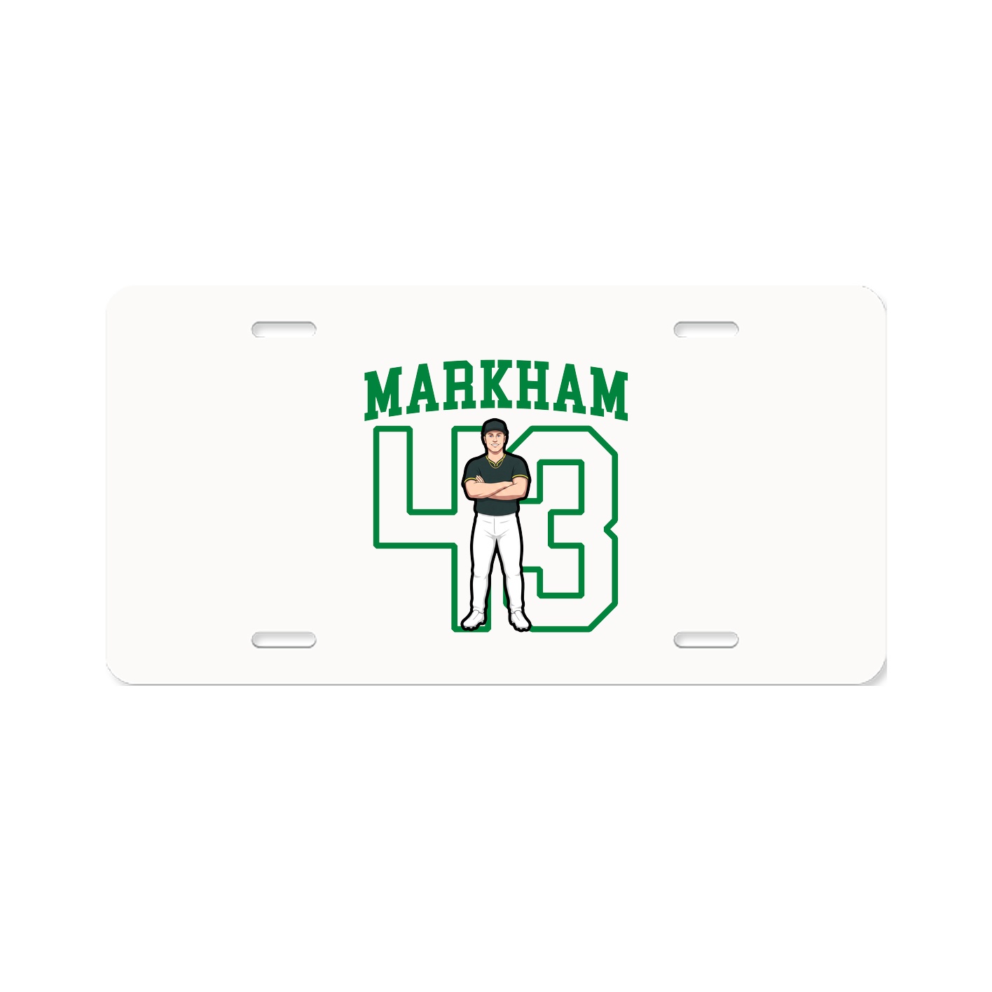 Aluminum License Plate