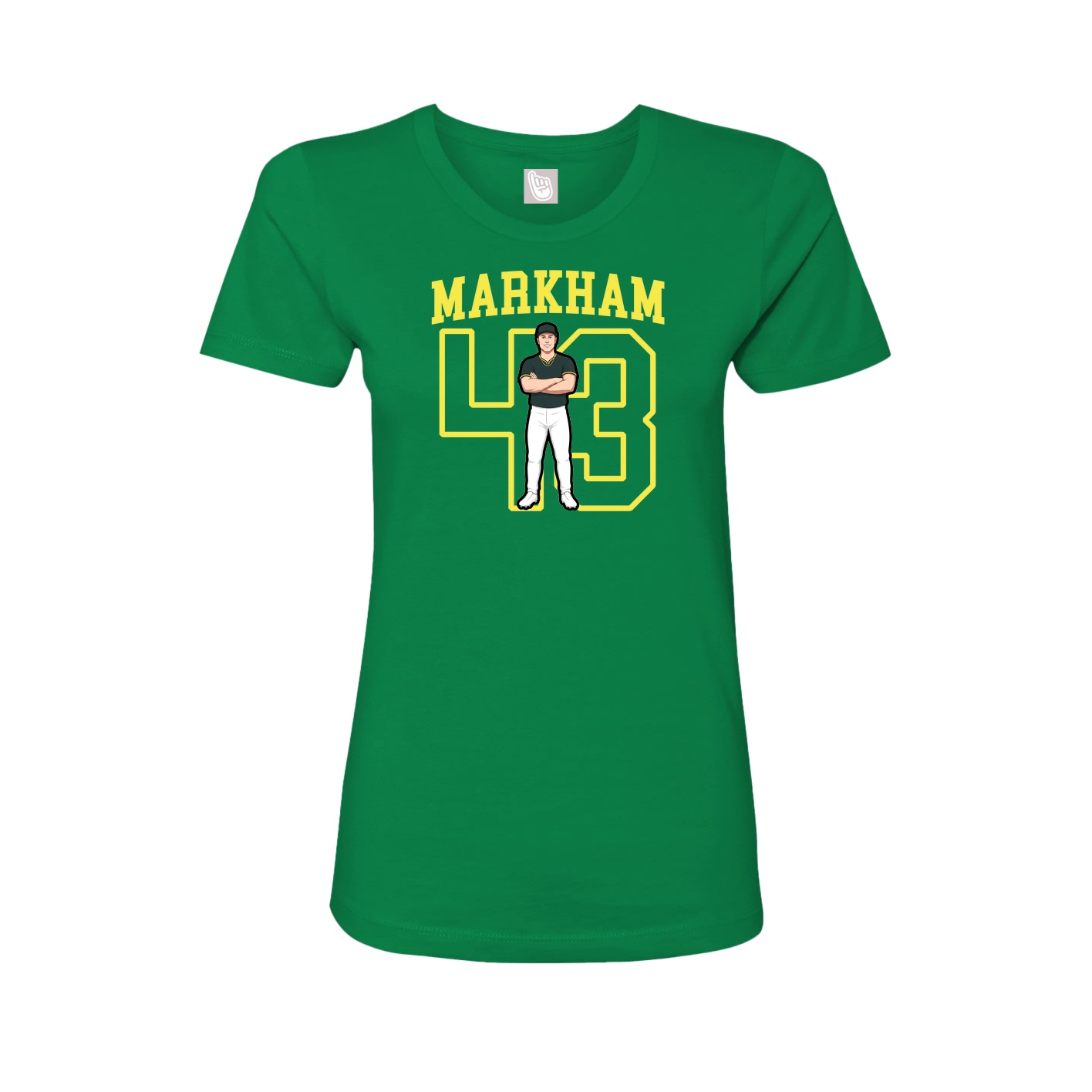 Fitted Women's Tee — Shirsey in Green