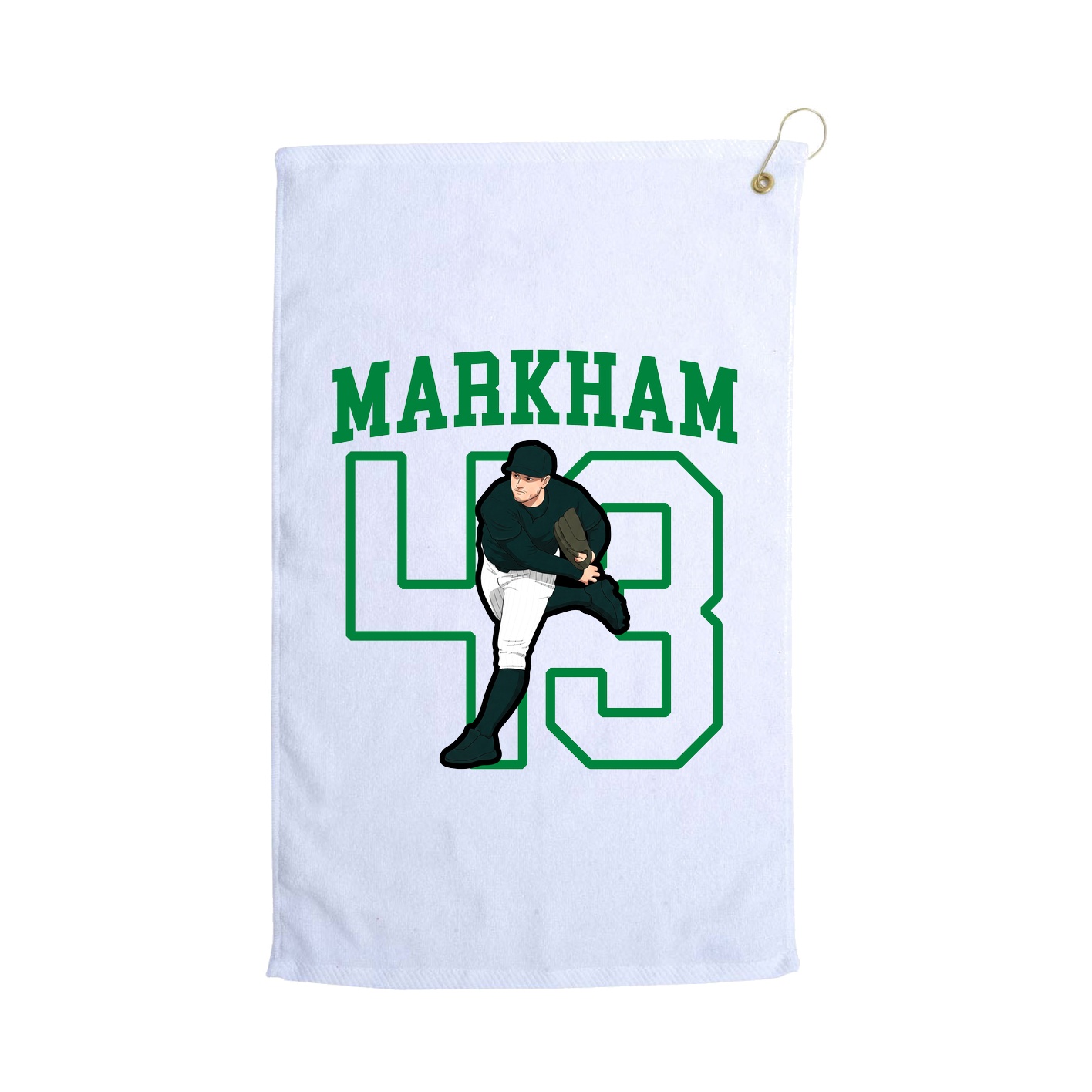 Golf Towel — Shirsey in White