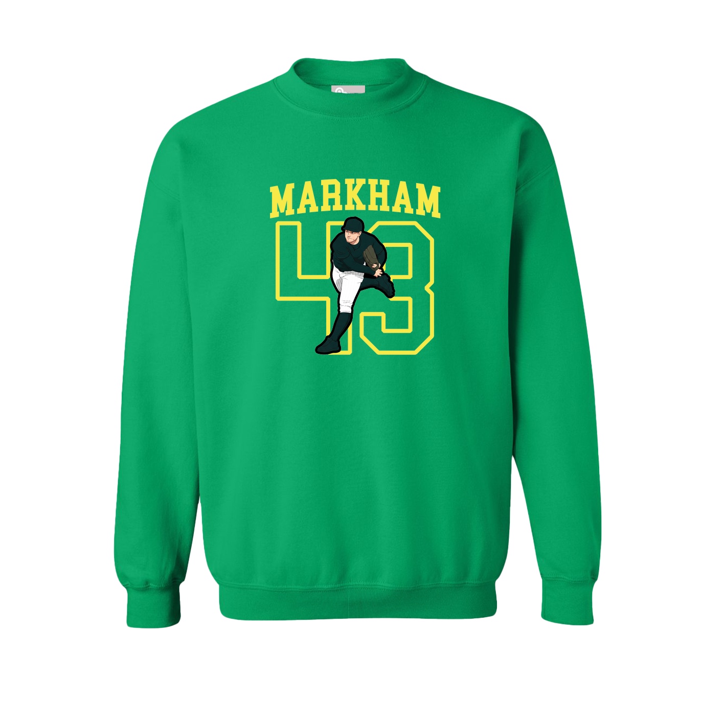 Fleece Crew — Shirsey in Green