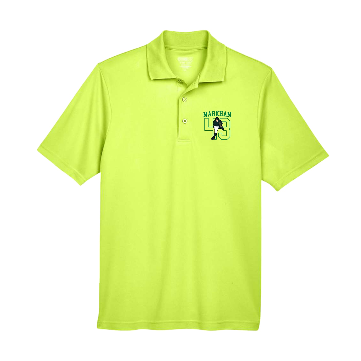 Performance Polo — Shirsey in Yellow