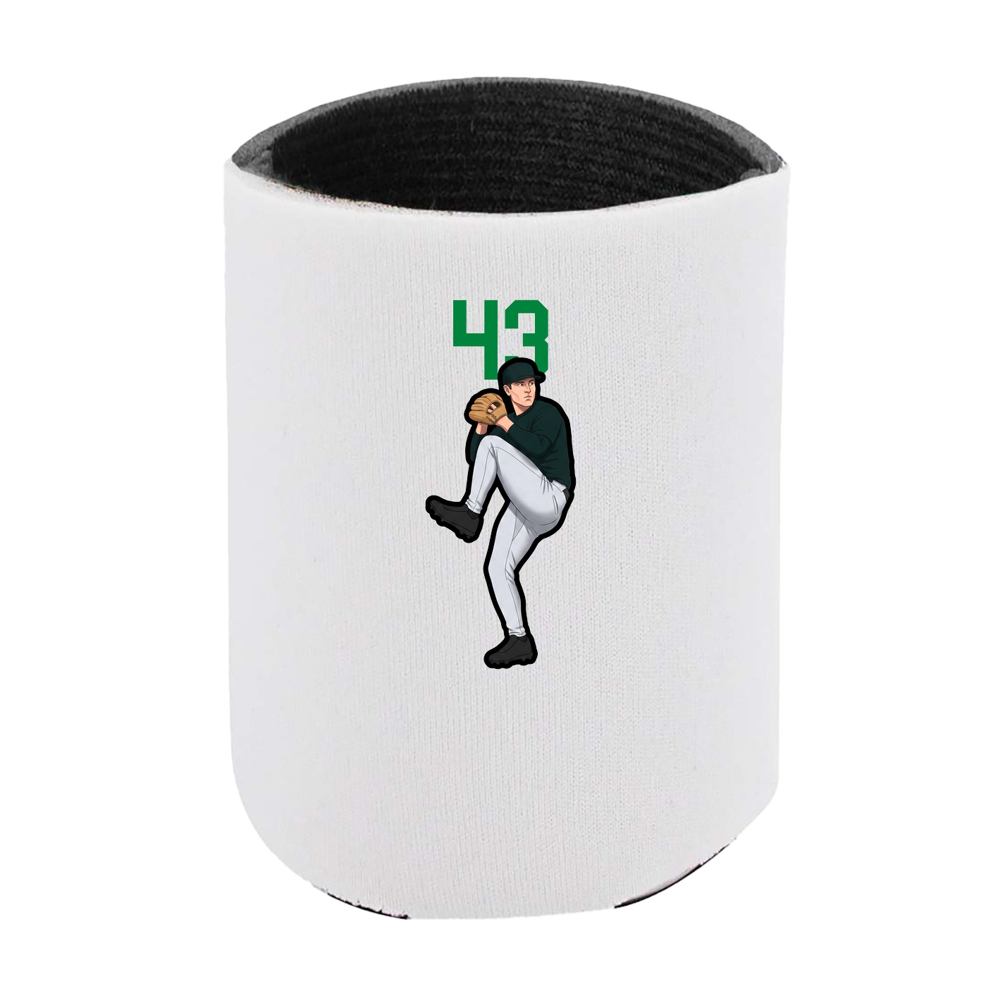 Can Holder — Number Top in White