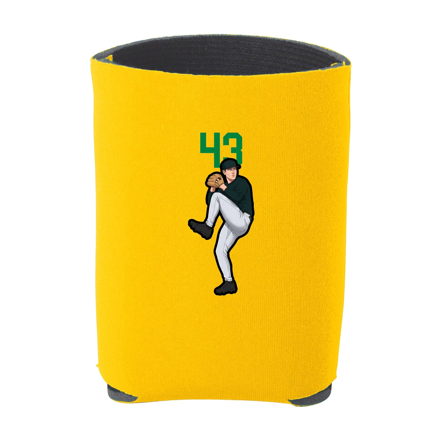Can Holder — Number Top in Yellow