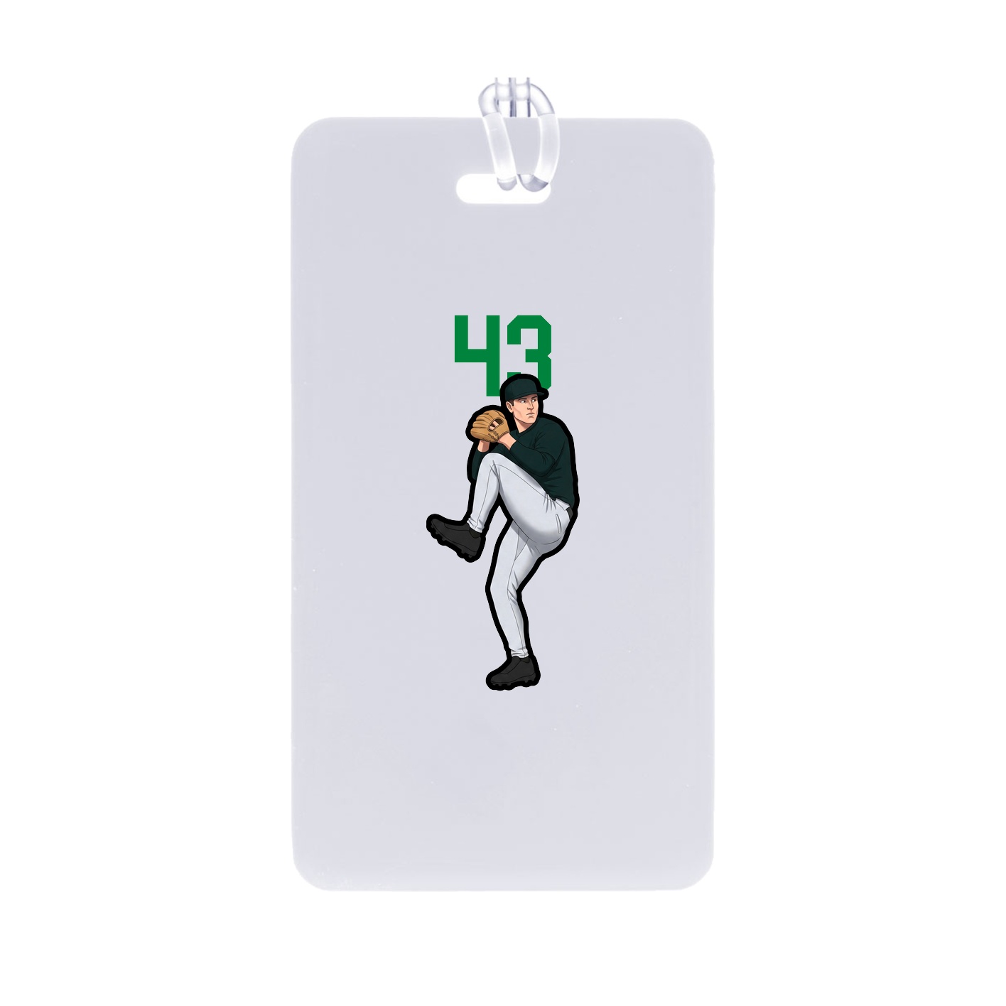 Bag Tag — Number Top in Classic