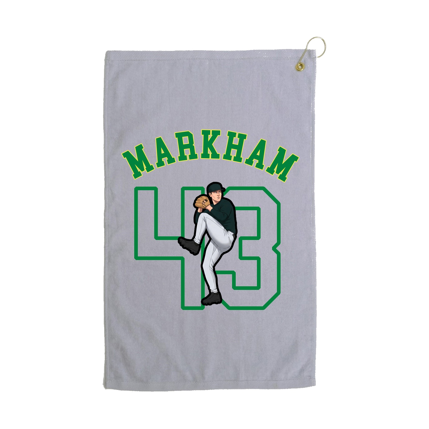 Golf Towel — Shirsey Arch in Grey