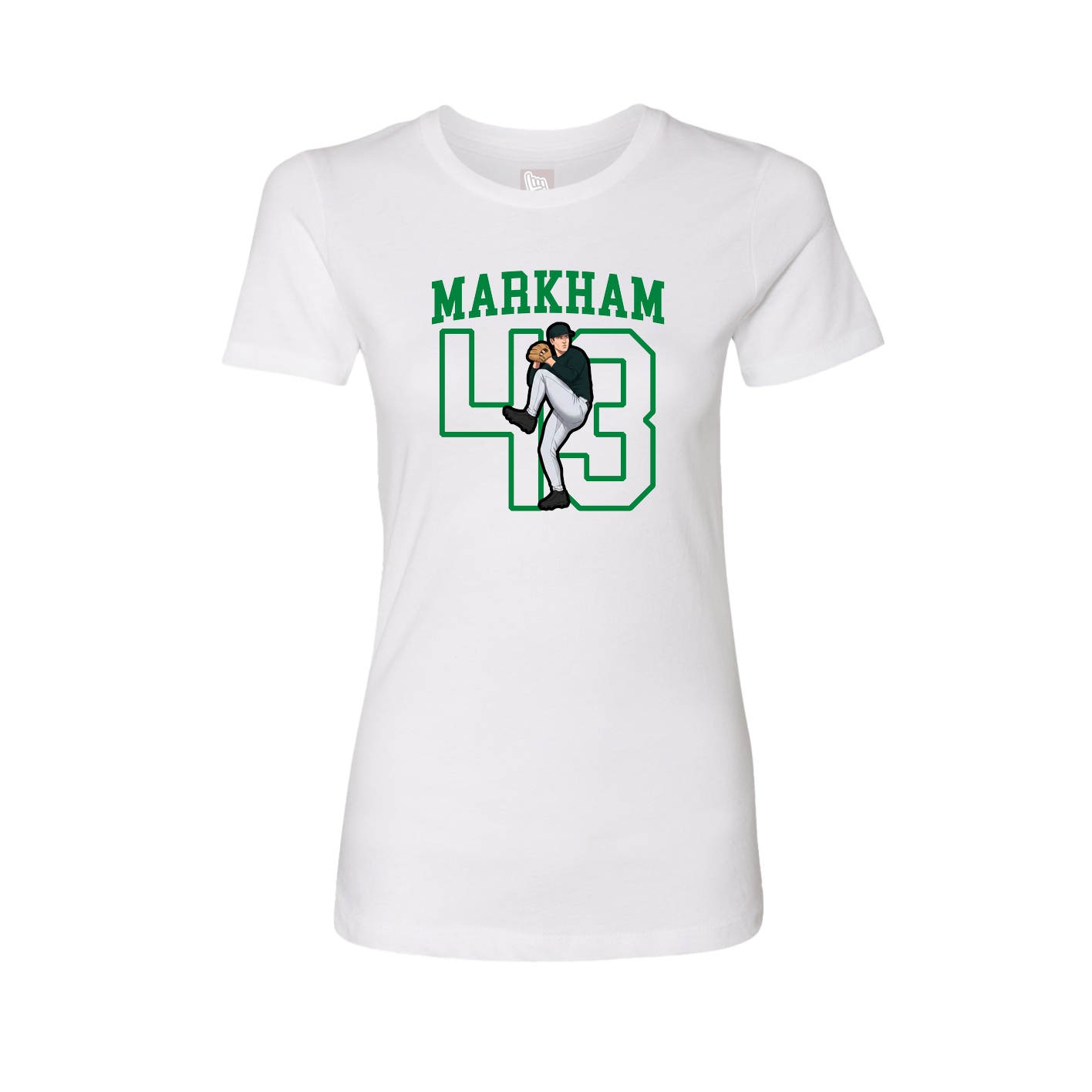 Fitted Women's Tee — Shirsey in White