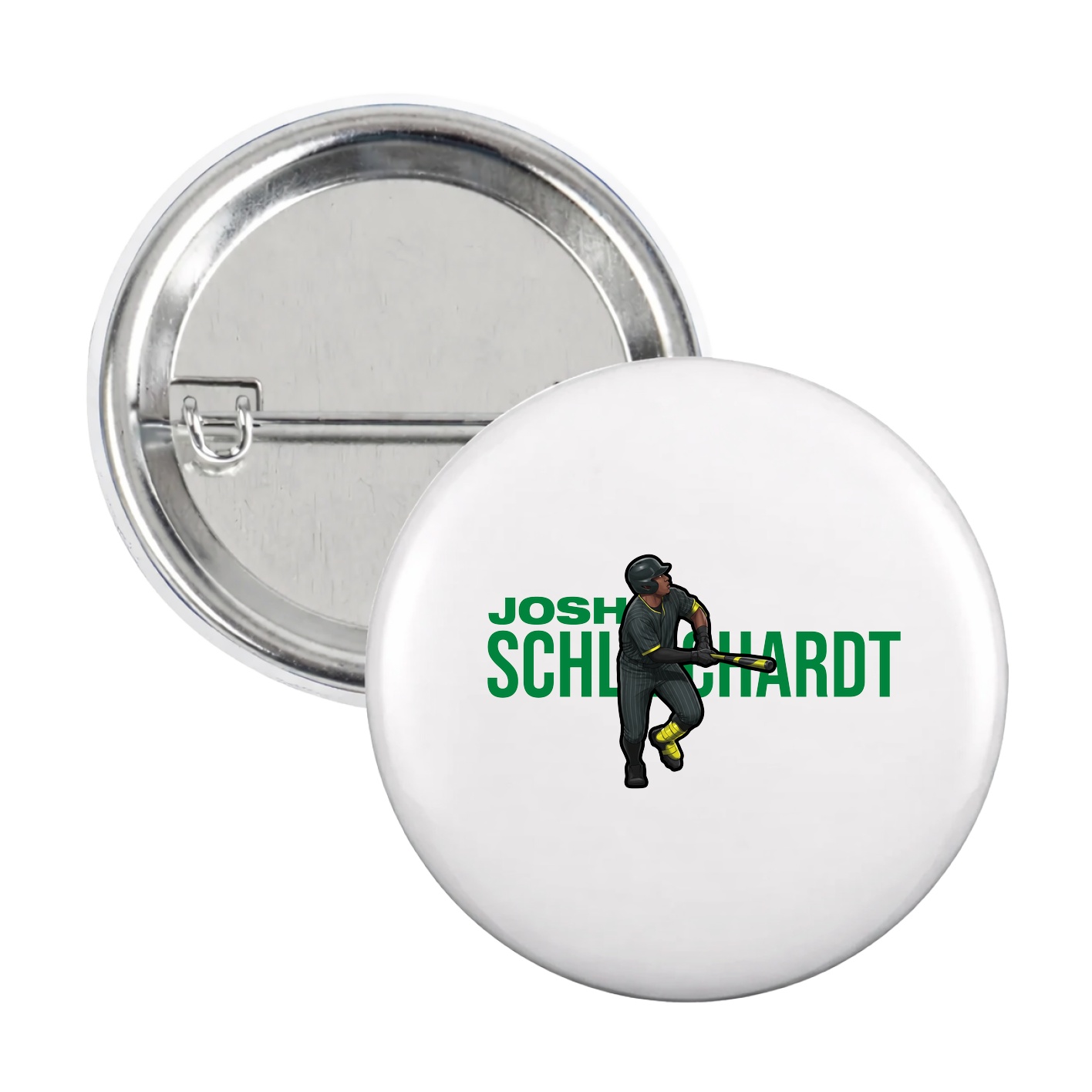 Game Day Button — Player Name in White
