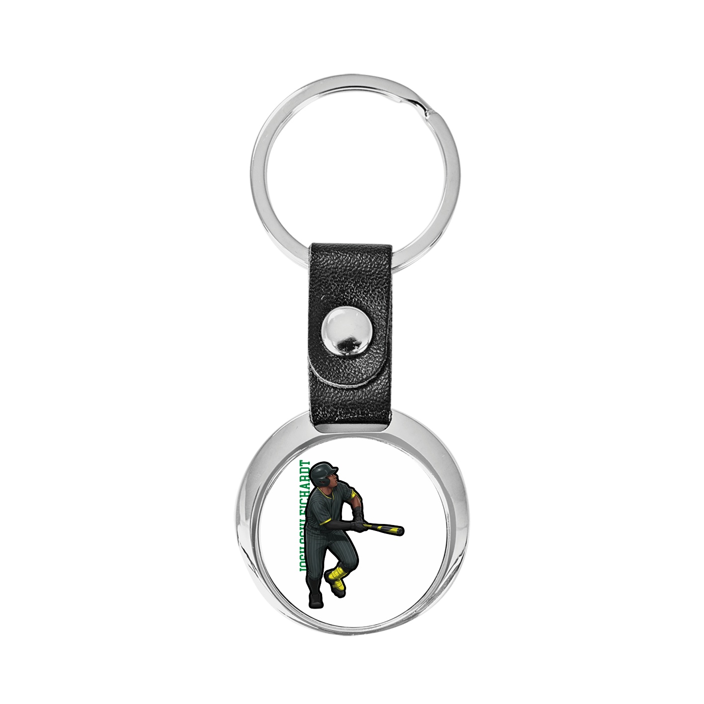 Key Chain — Name Vertical in Classic