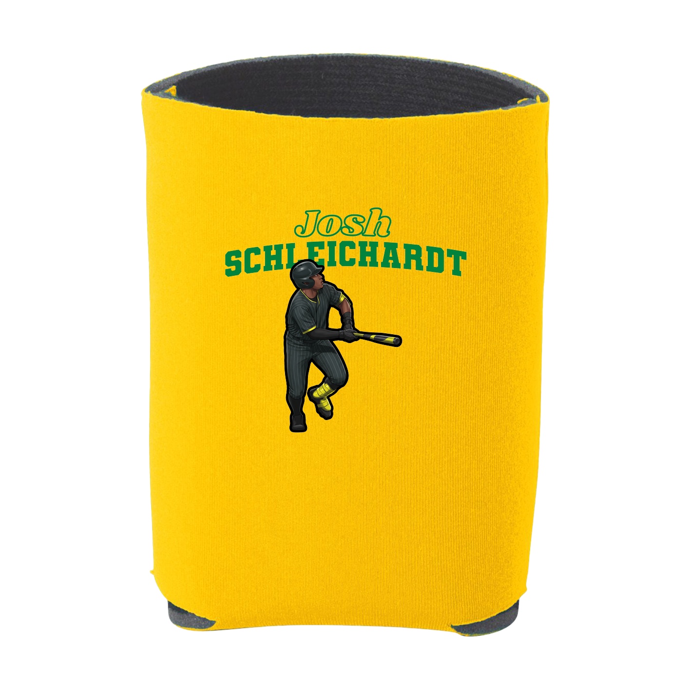 Can Holder — Name Arch in Yellow