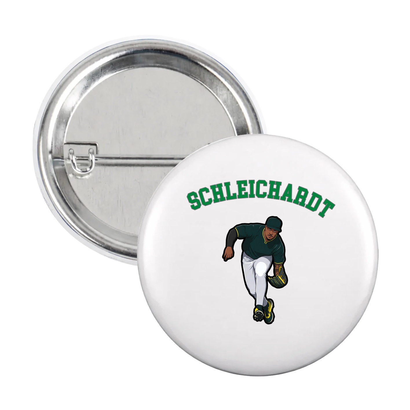 Game Day Button — Shirsey Arch in White