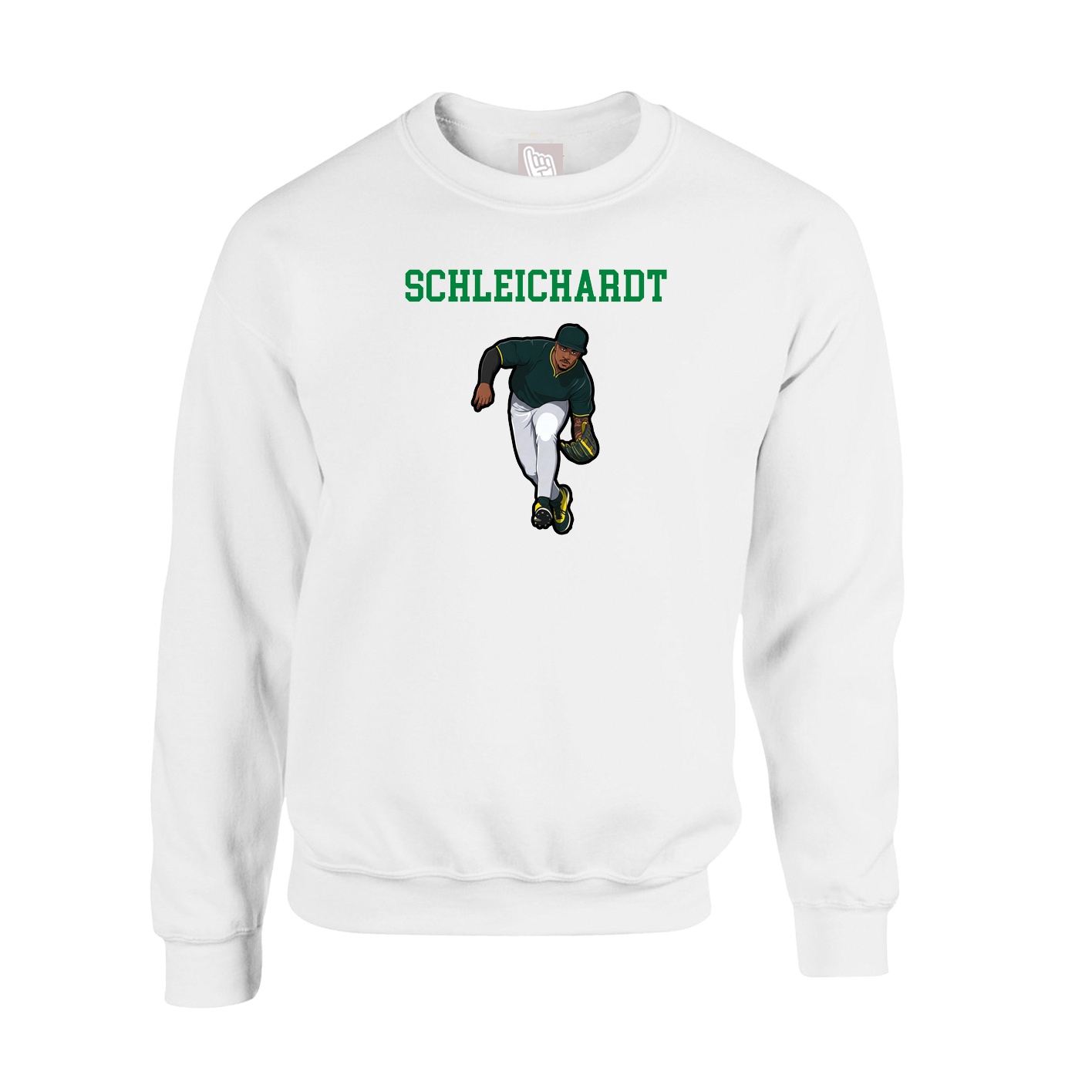 Fleece Crew — Shirsey in White