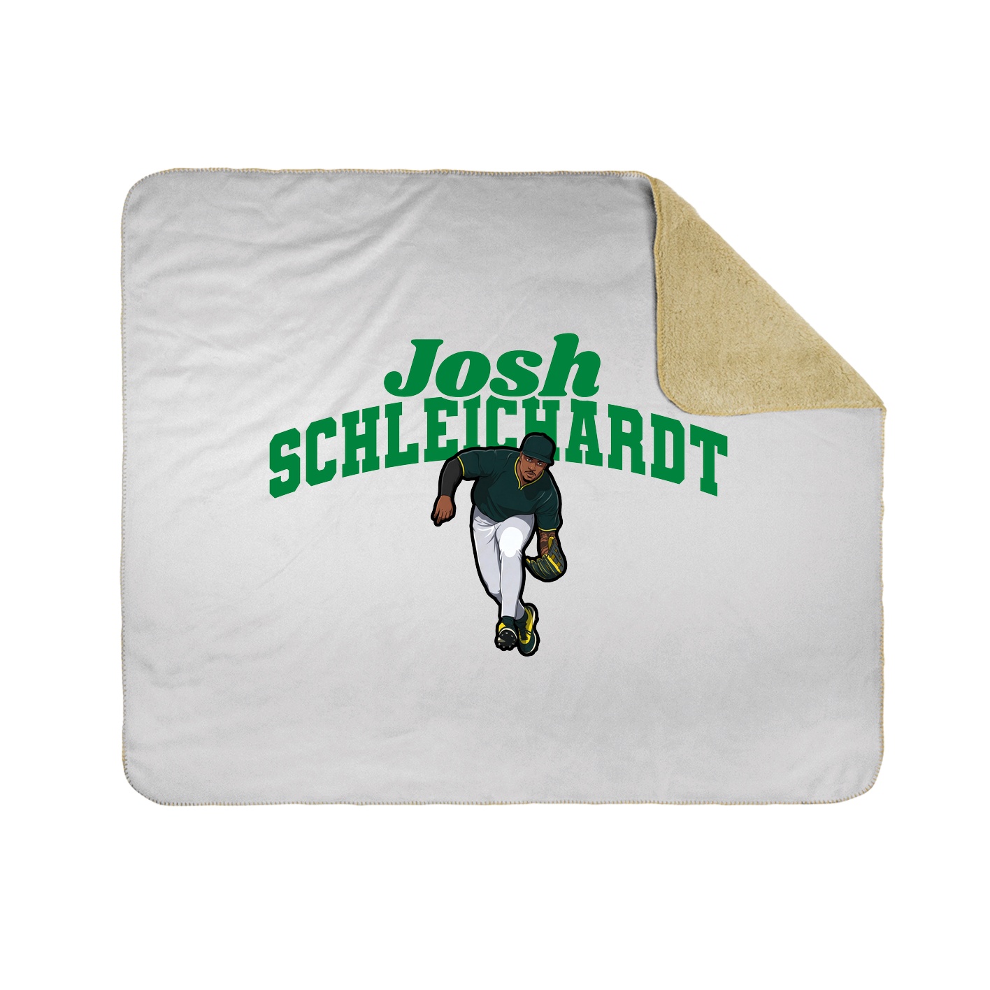 Throw Blanket — Signature Arch in White
