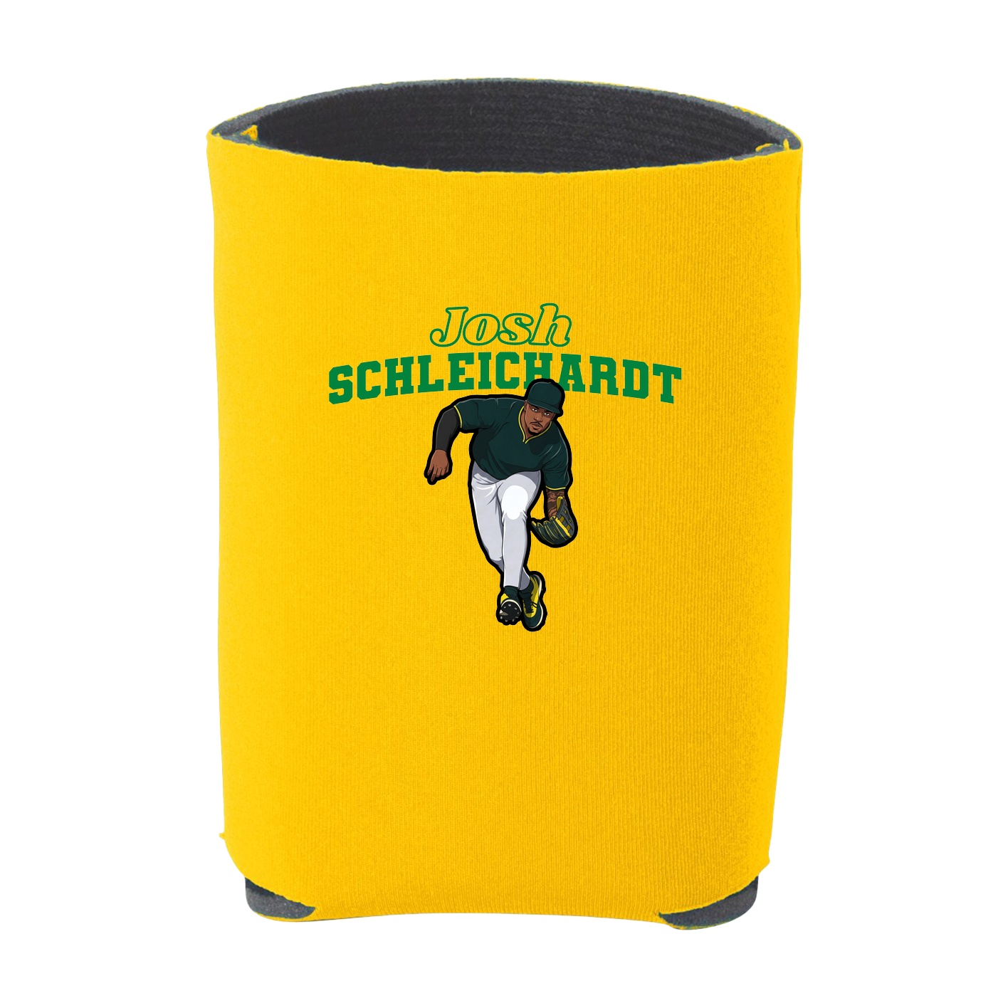 Can Holder — Name Arch in Yellow