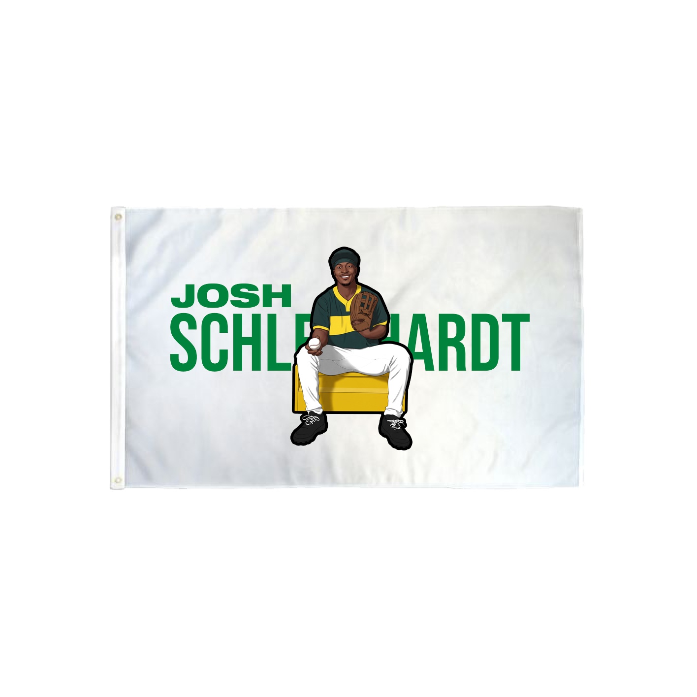 3x5 Flag — Player Name in Classic