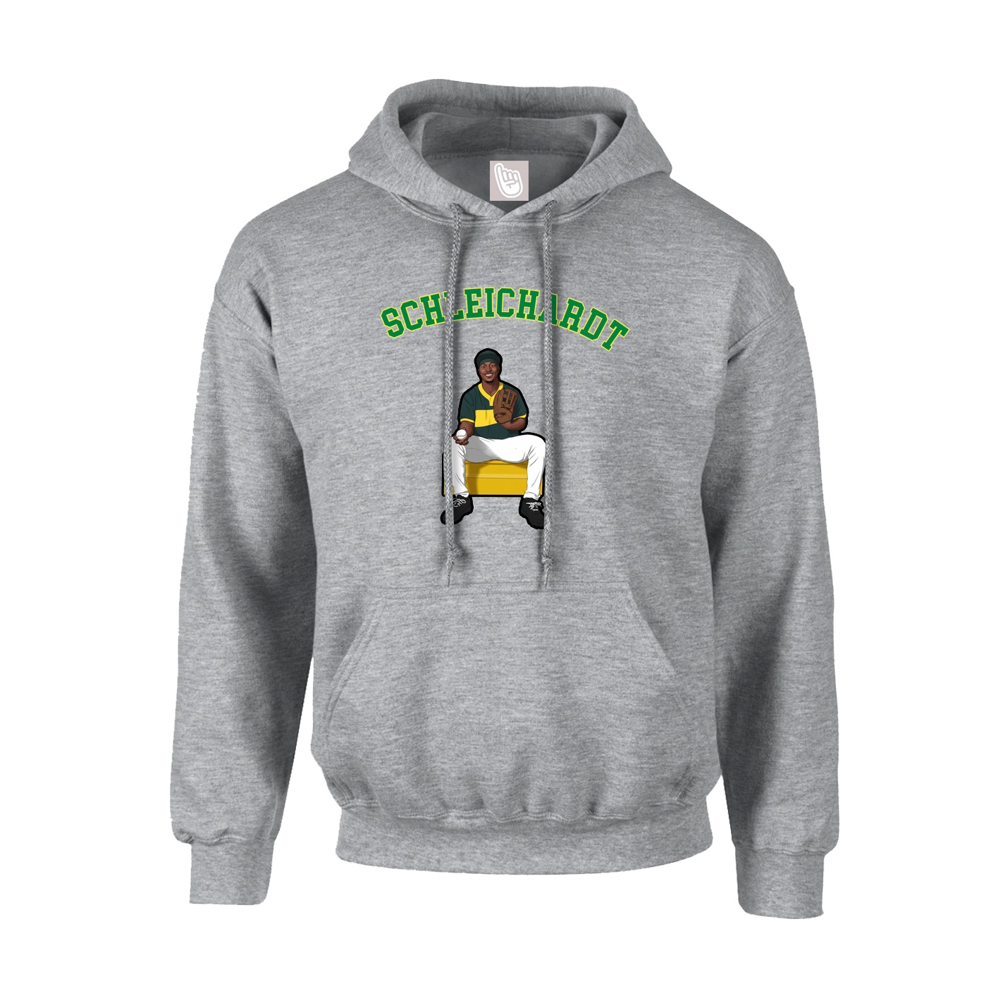 Youth Hoodie — Shirsey Arch in Grey