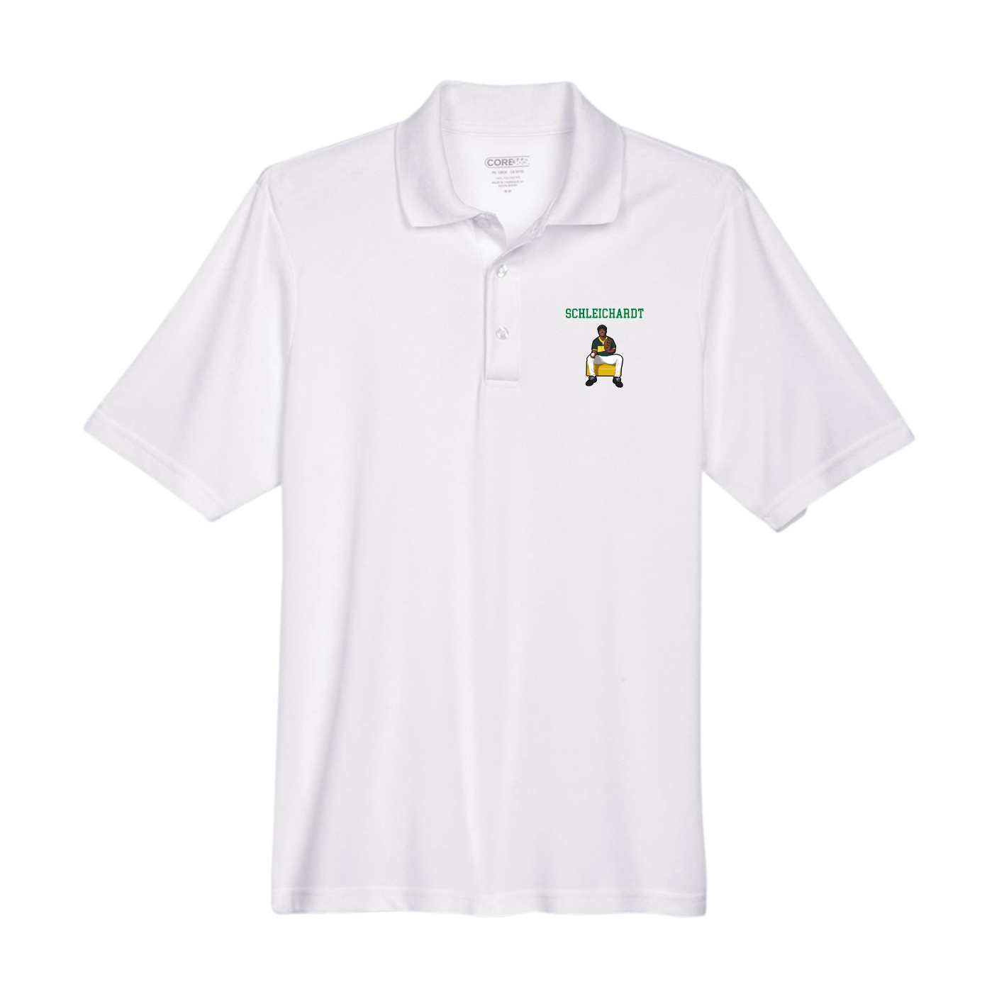 Performance Polo — Shirsey in White