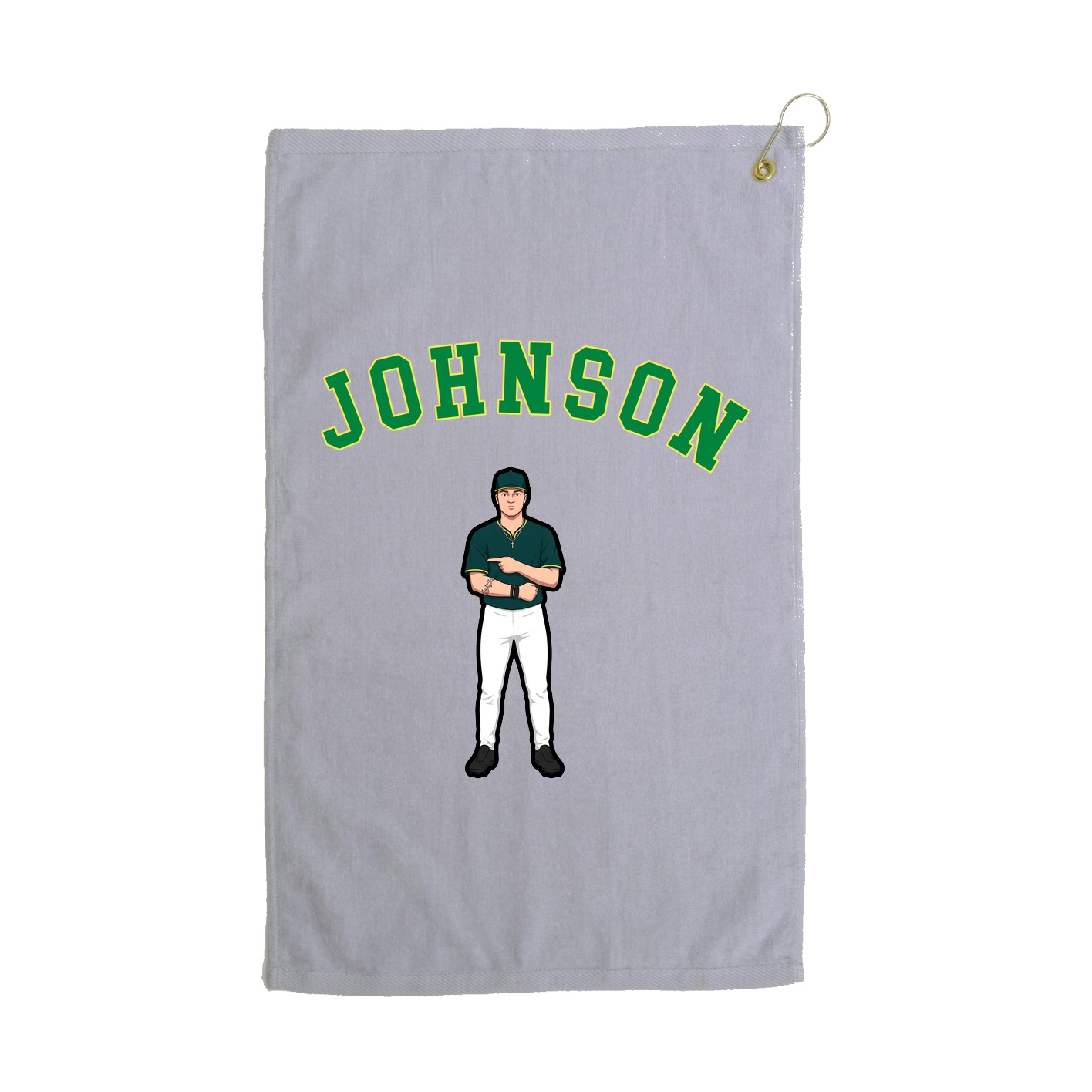 Golf Towel — Shirsey Arch in Grey