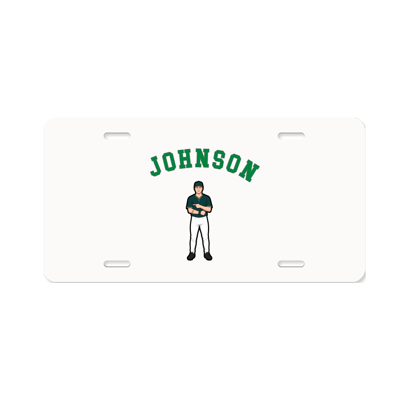 License Plate — Shirsey Arch in Classic