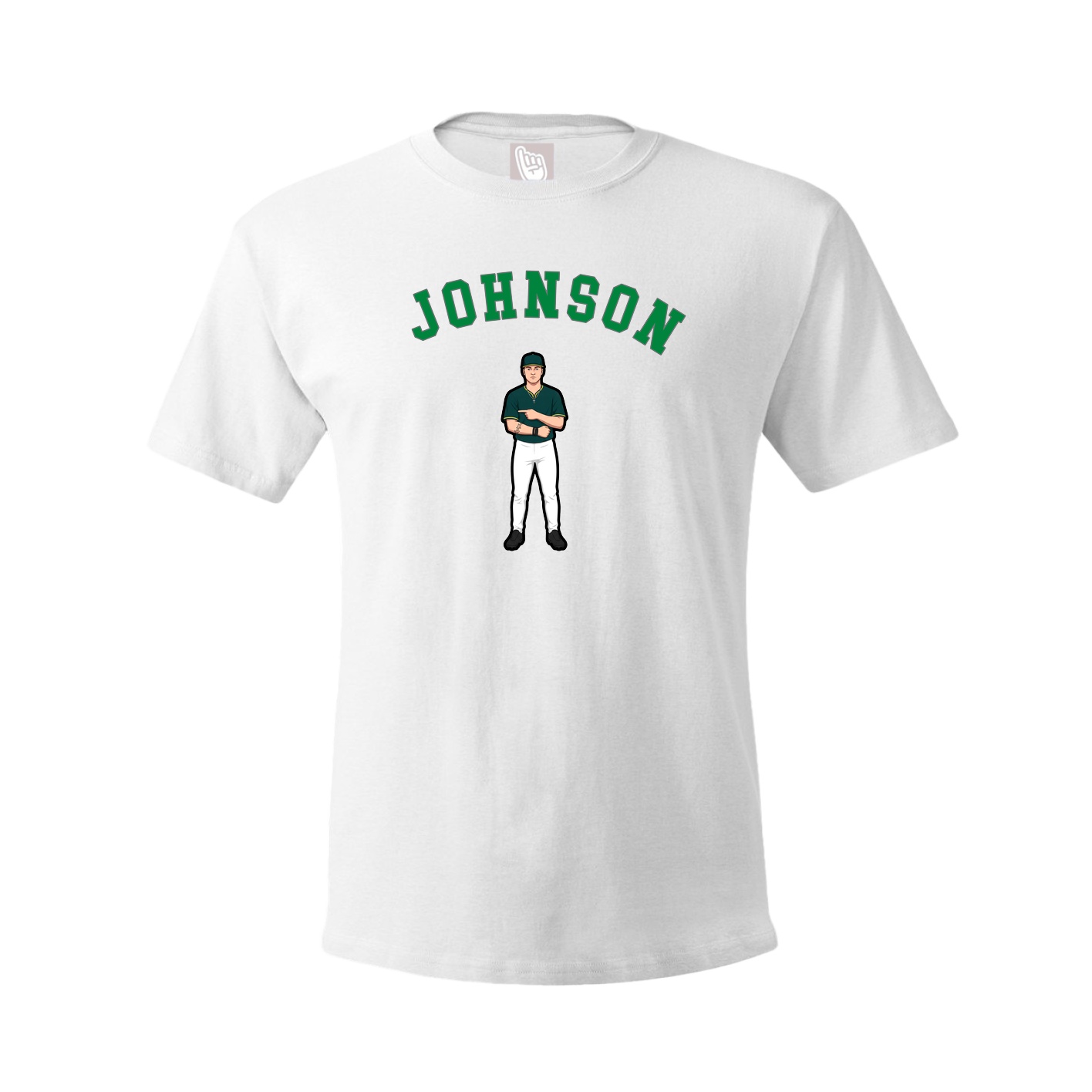 Tee — Shirsey Arch in White