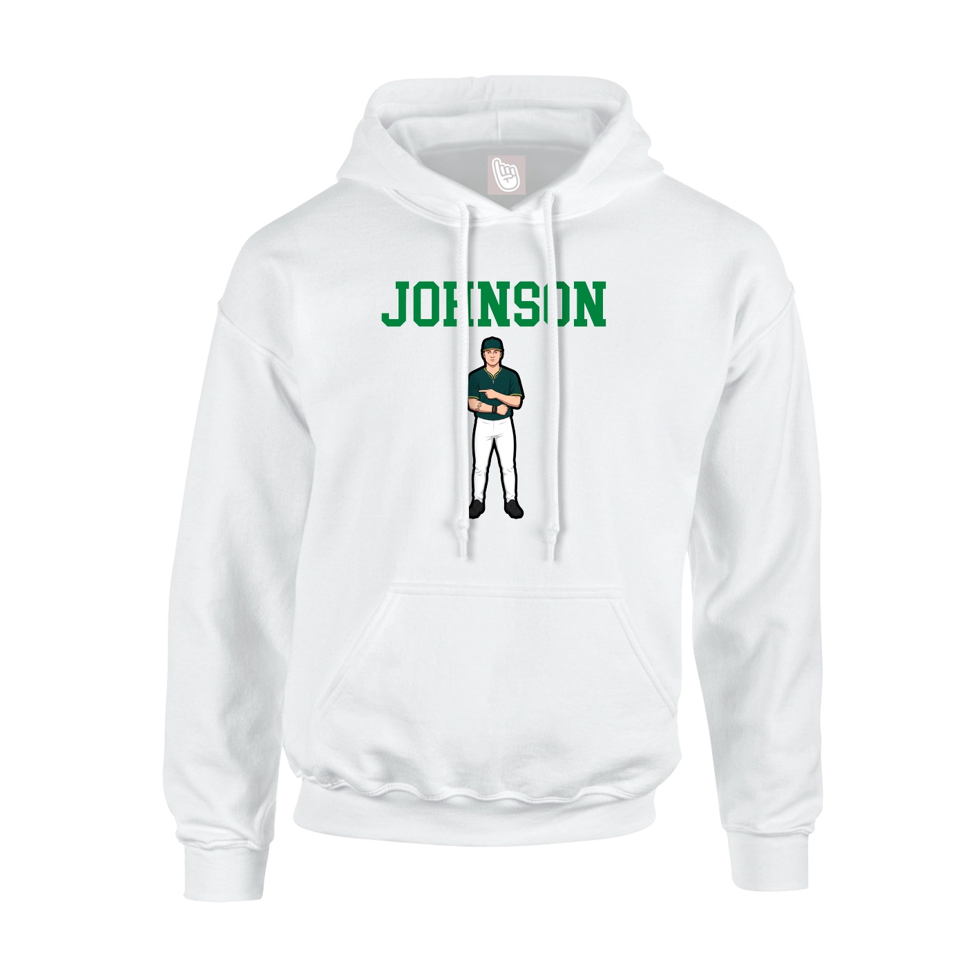 Youth Hoodie — Shirsey in White