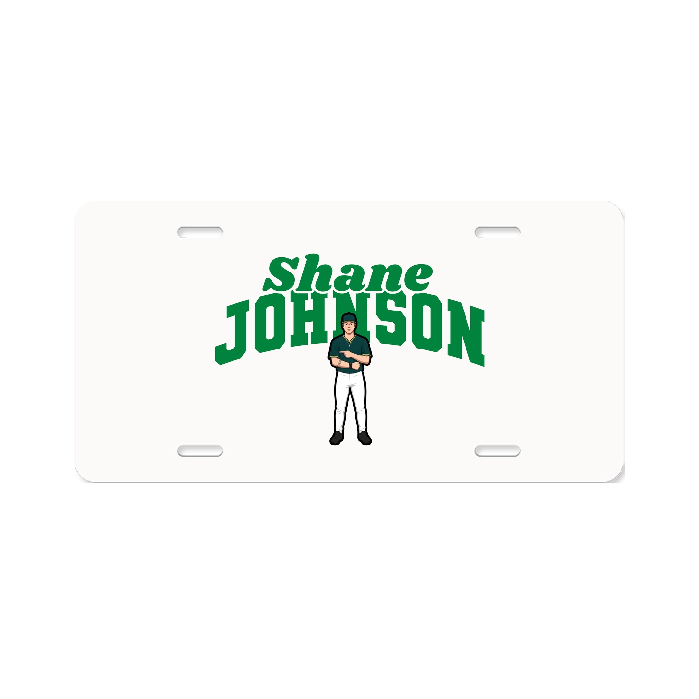 License Plate — Signature Arch in Classic