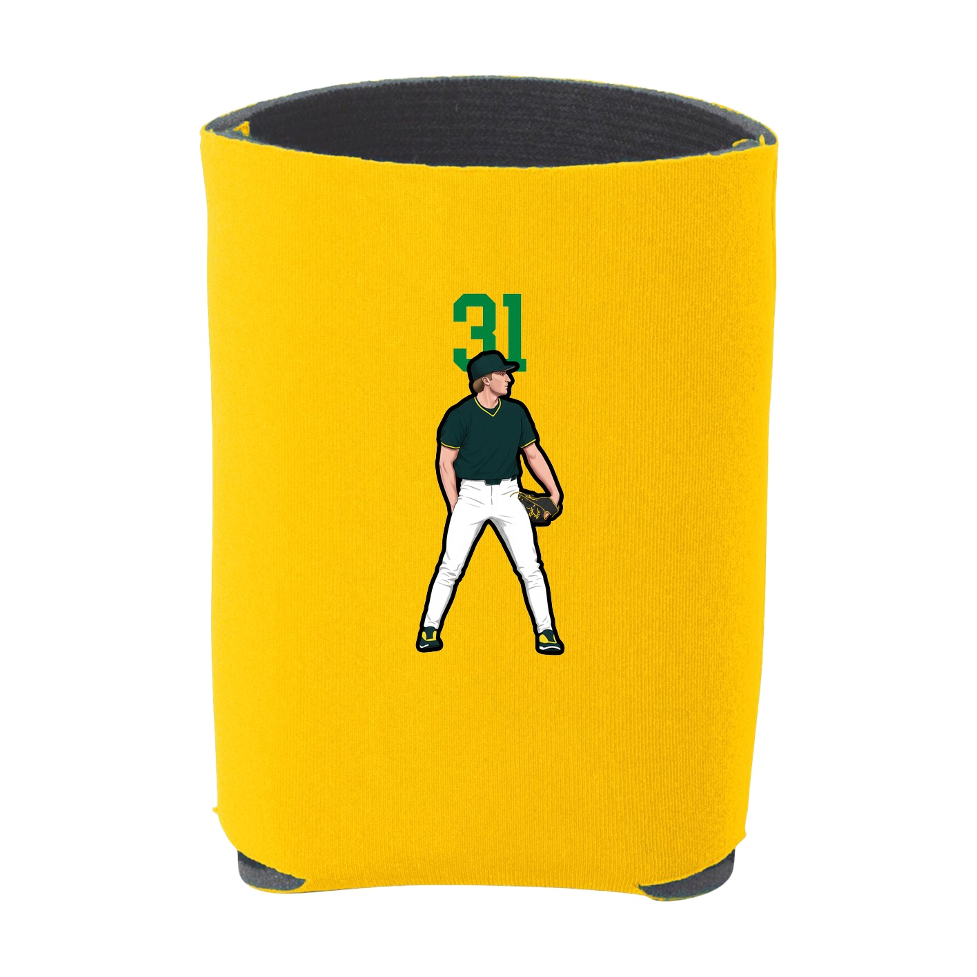 Can Holder — Number Top in Yellow