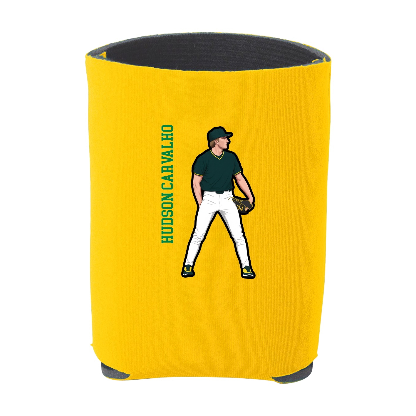 Can Holder — Name Vertical in Yellow