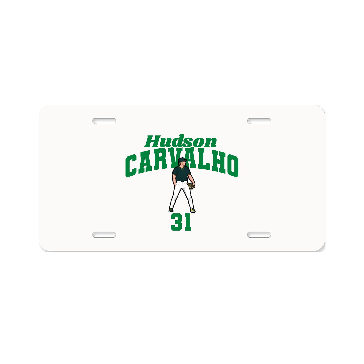 License Plate — Signature Arch in Classic