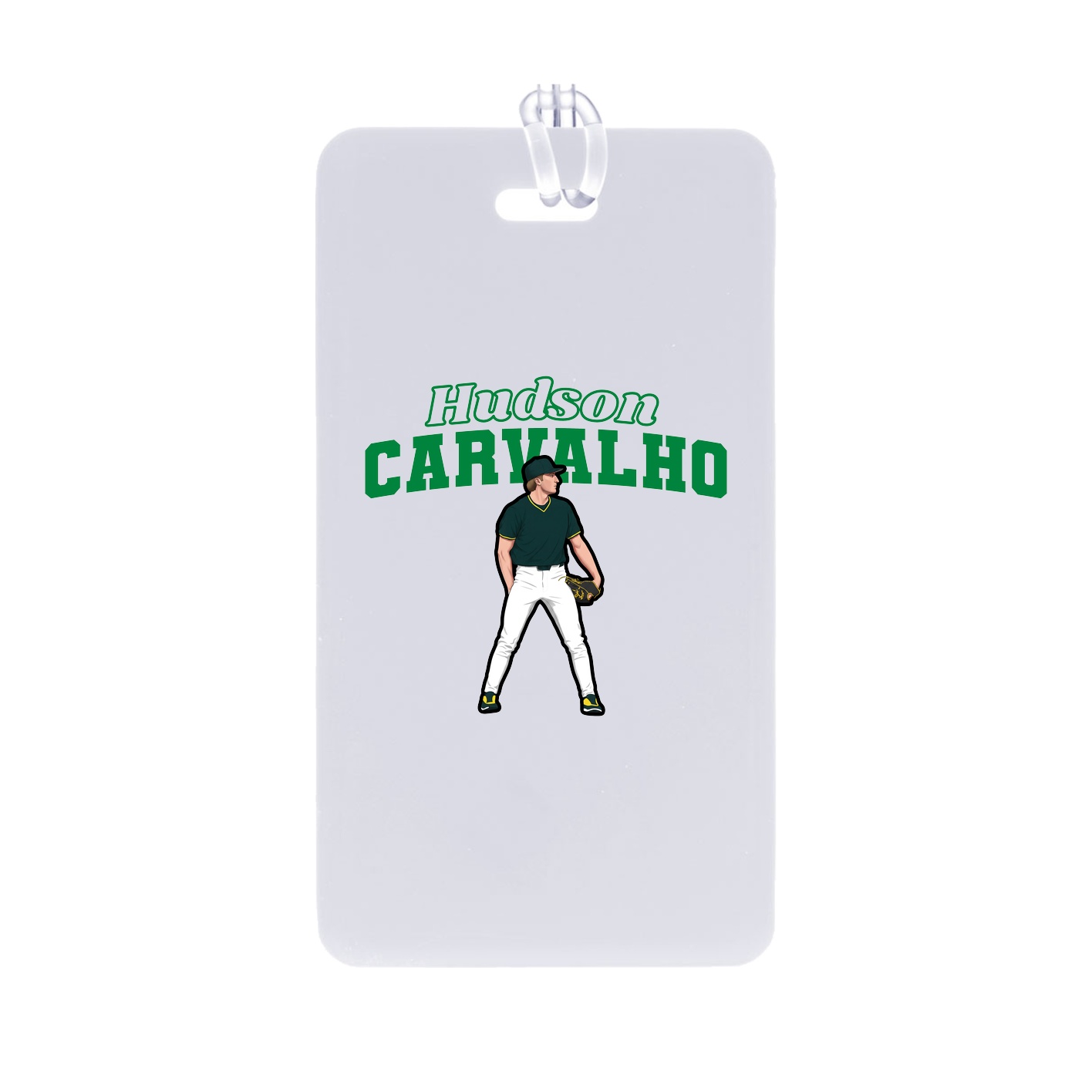 Bag Tag — Name Arch in Classic