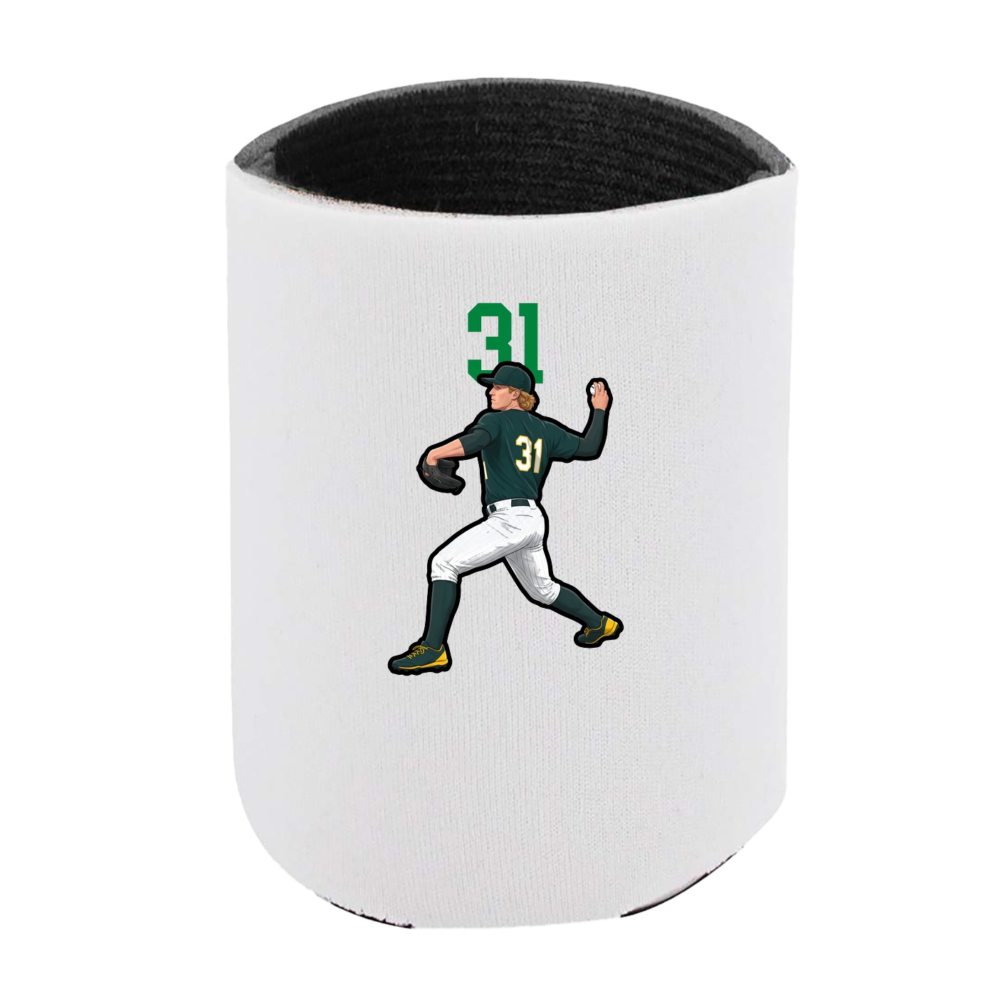 Can Holder — Number Top in White