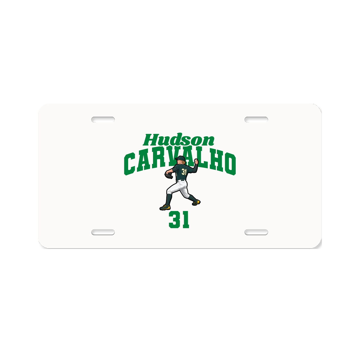 License Plate — Signature Arch in Classic