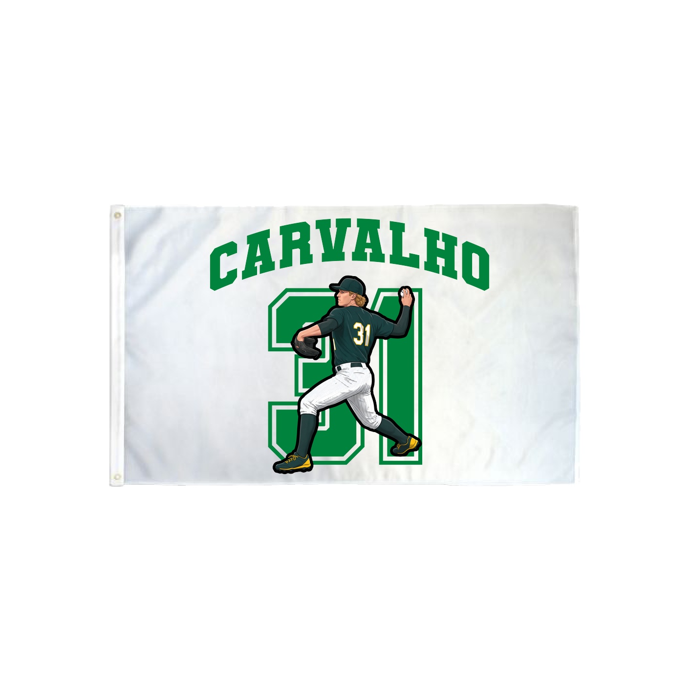 3x5 Flag — Number in Classic