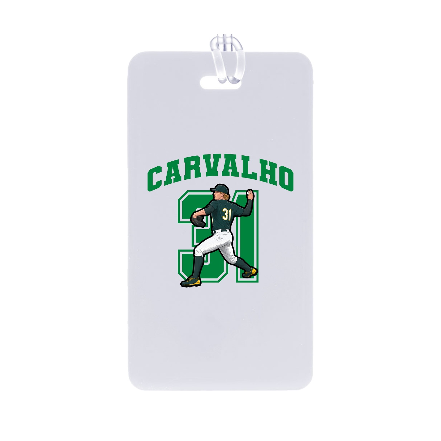 Bag Tag — Number in Classic