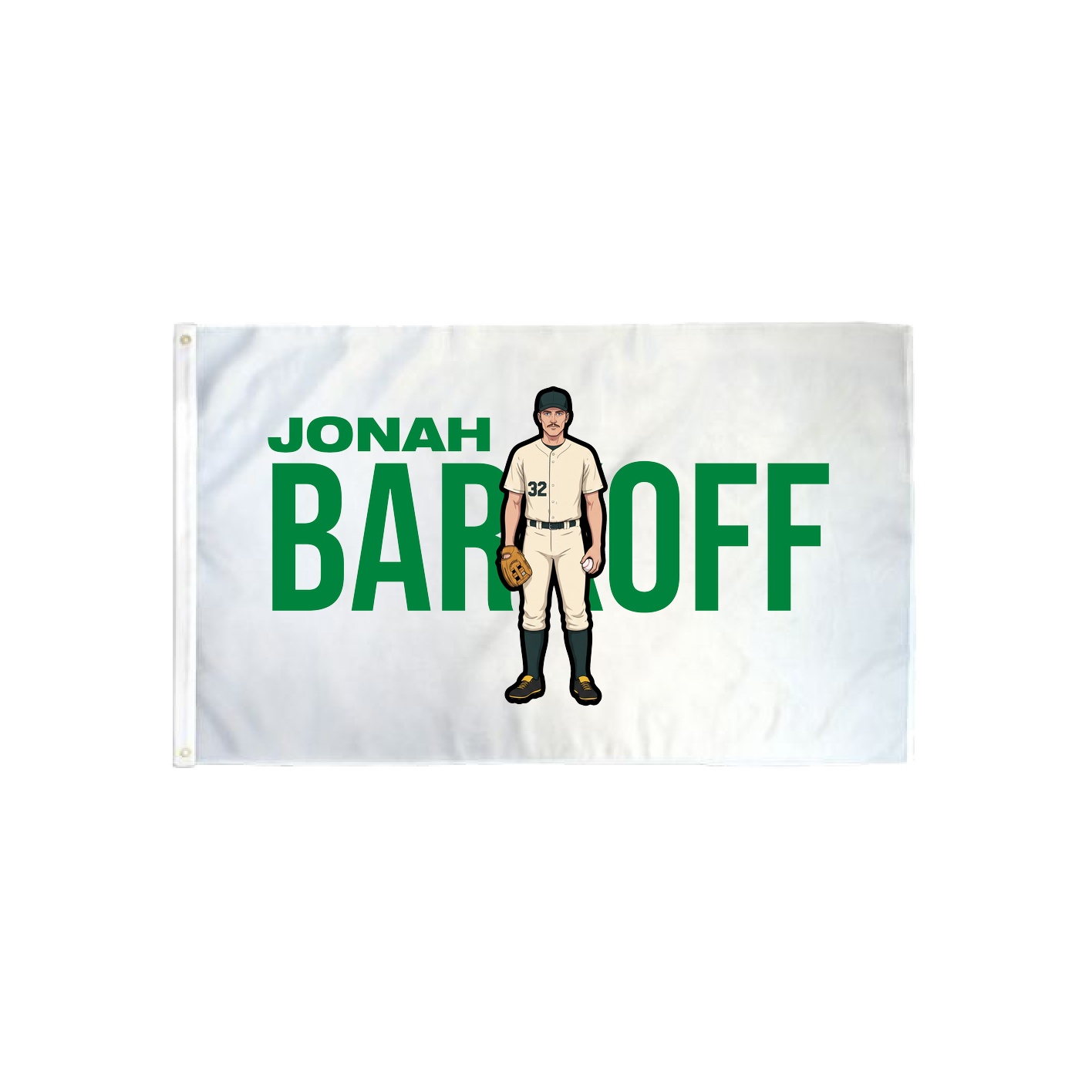3x5 Flag — Player Name in Classic