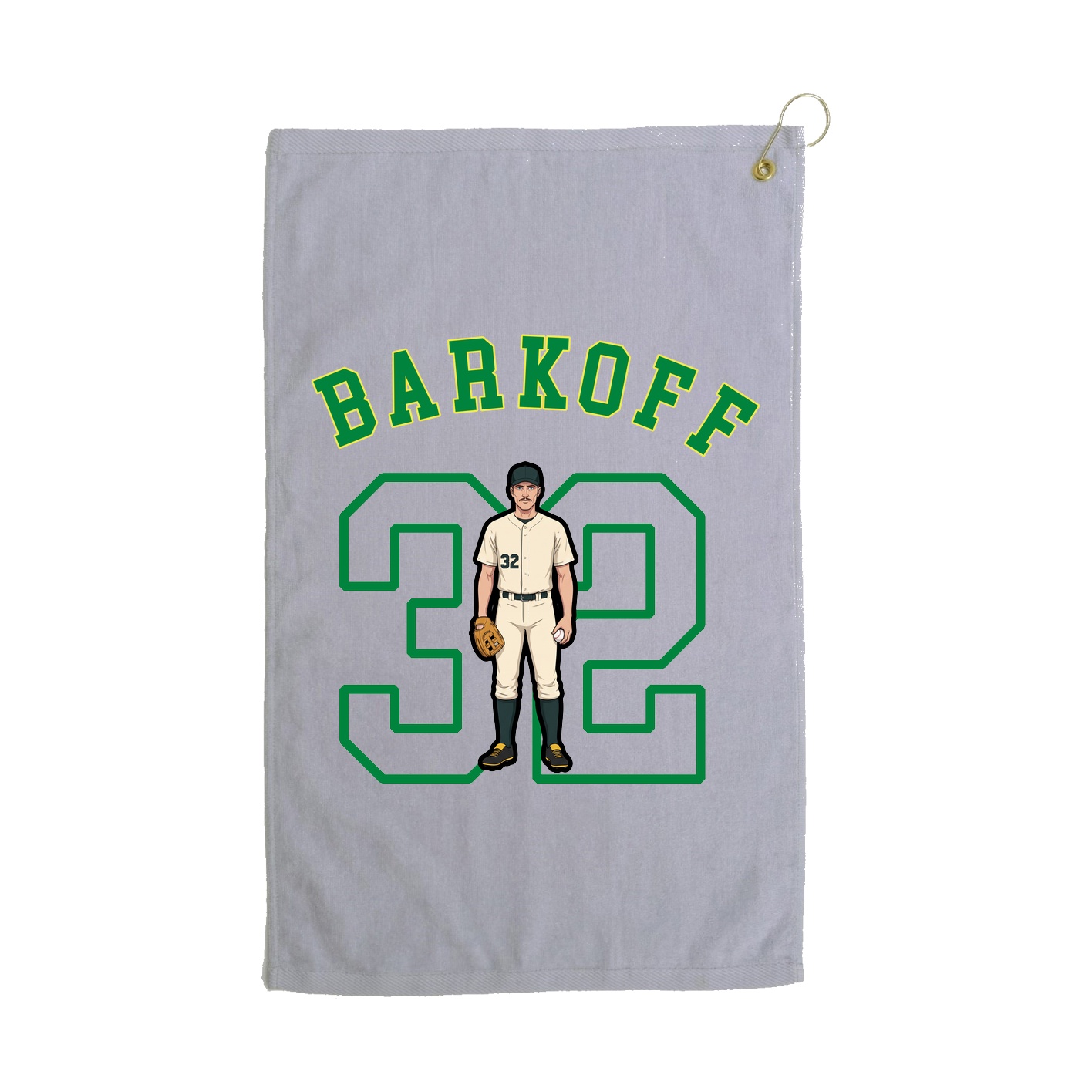Golf Towel — Shirsey Arch in Grey