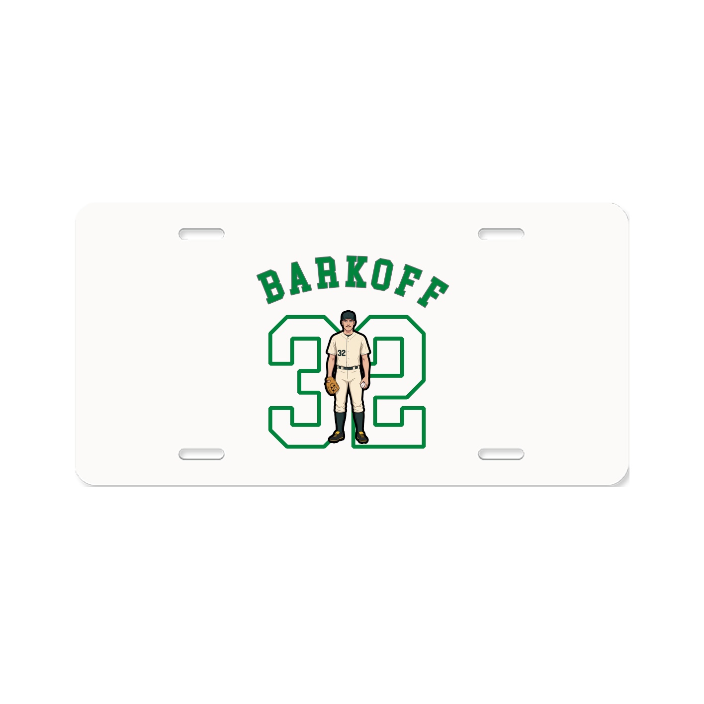 License Plate — Shirsey Arch in Classic