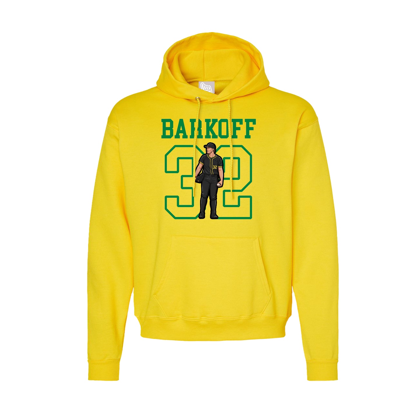 Hoodie — Shirsey in Yellow