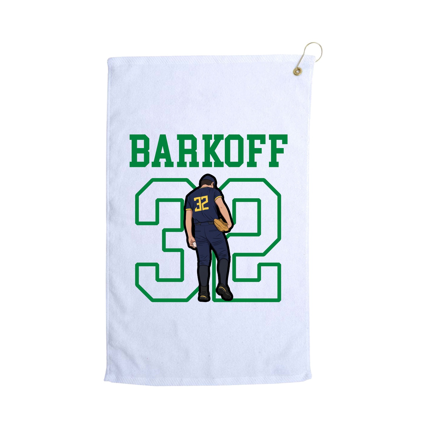 Golf Towel — Shirsey in White