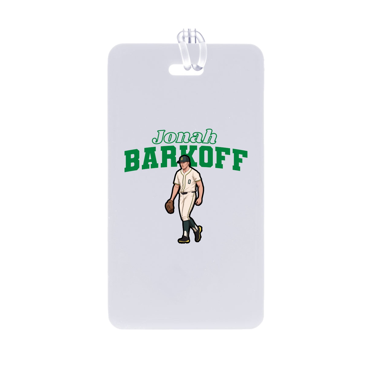 Bag Tag — Name Arch in Classic