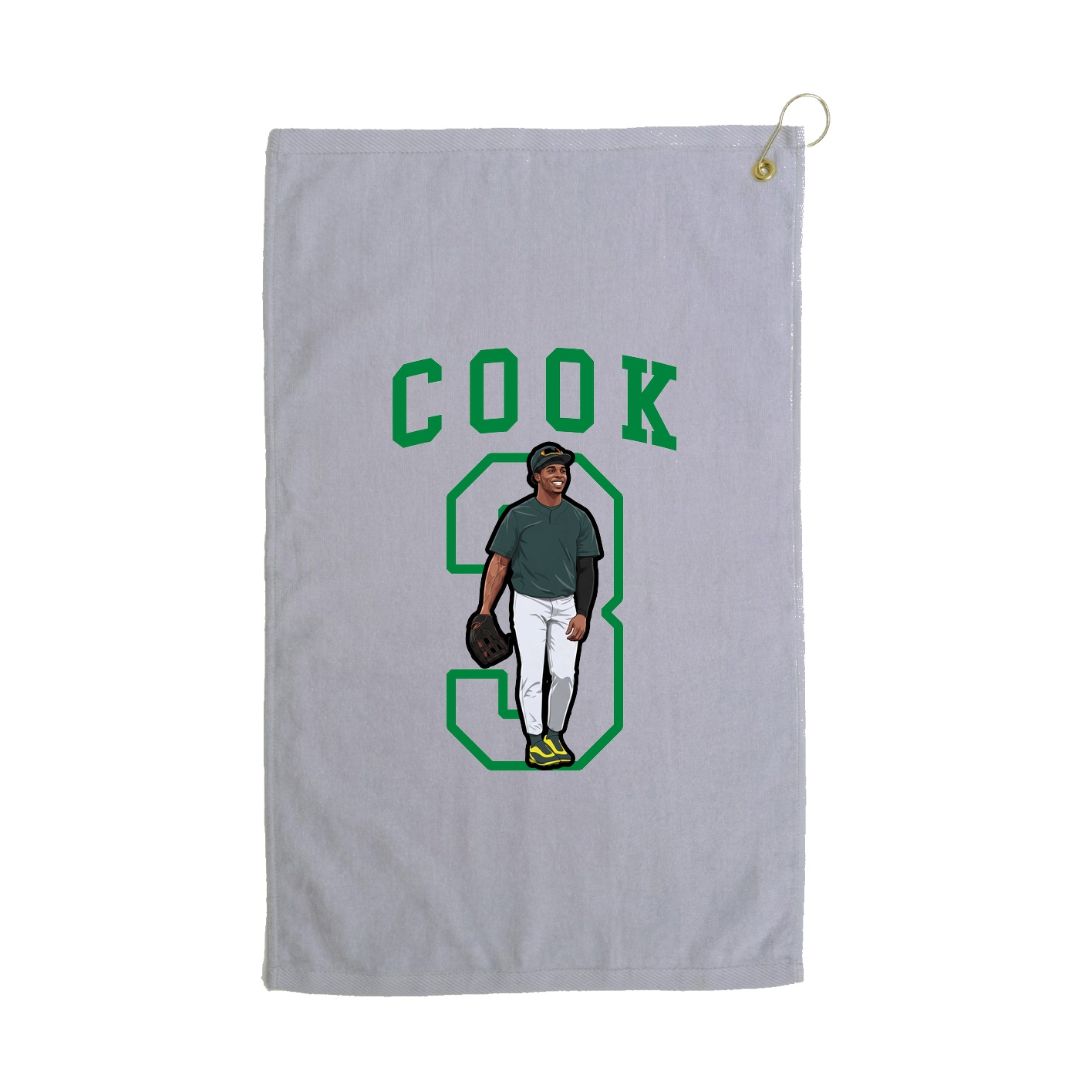 Golf Towel — Shirsey in Grey
