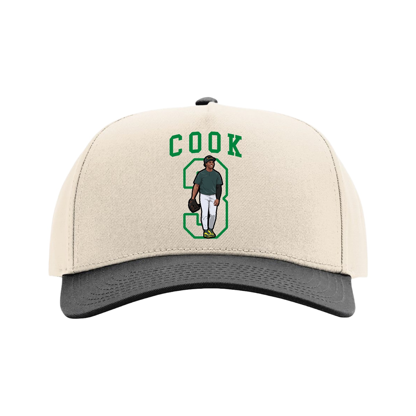 Full Fabric Five-Panel Champ Cap
