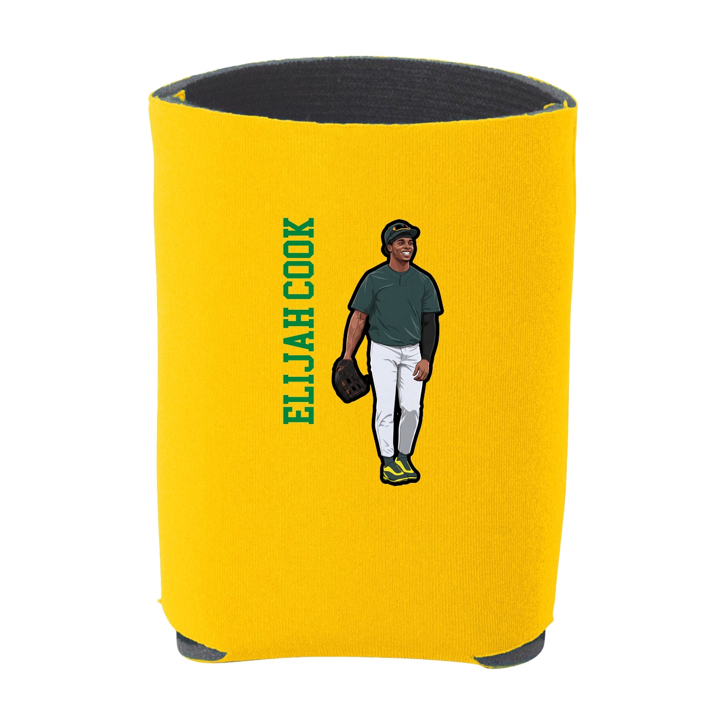 Can Holder — Name Vertical in Yellow