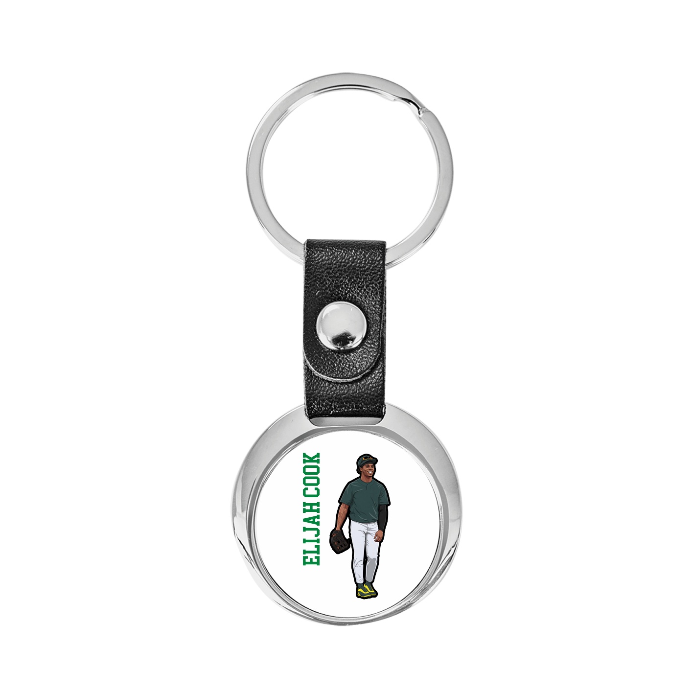 Key Chain — Name Vertical in Classic