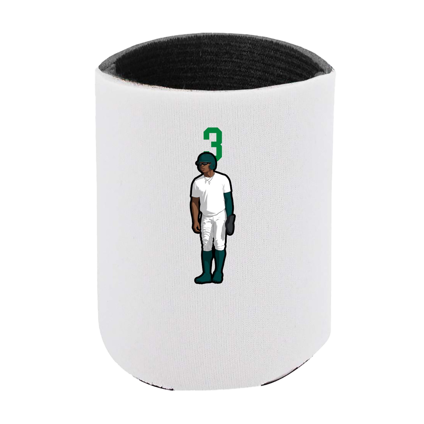 Can Holder — Number Top in White